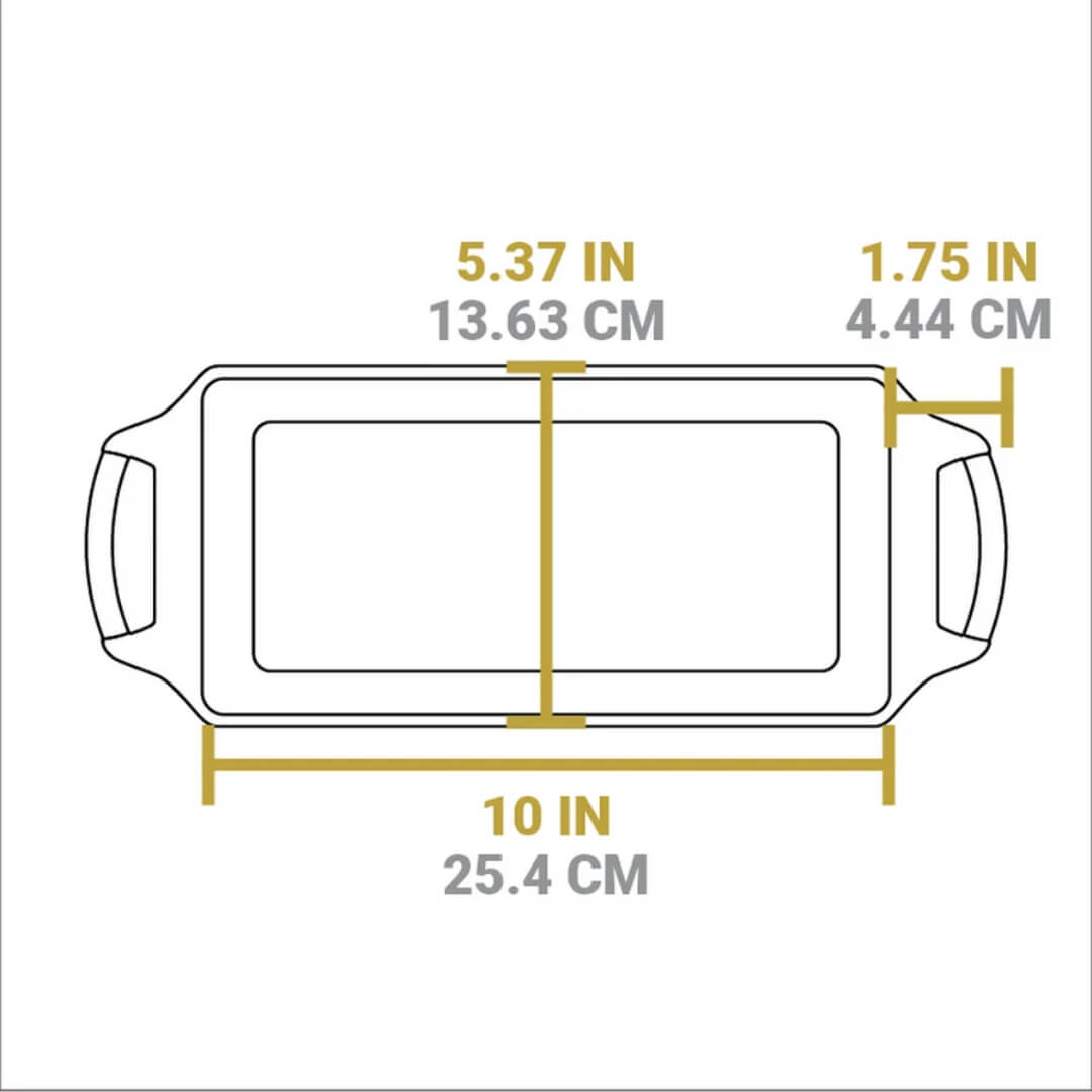 Lodge Cast Iron Loaf Pan 25cm