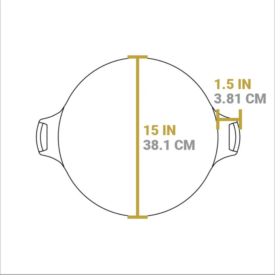 Lodge Cast Iron Pizza Pan 38cm