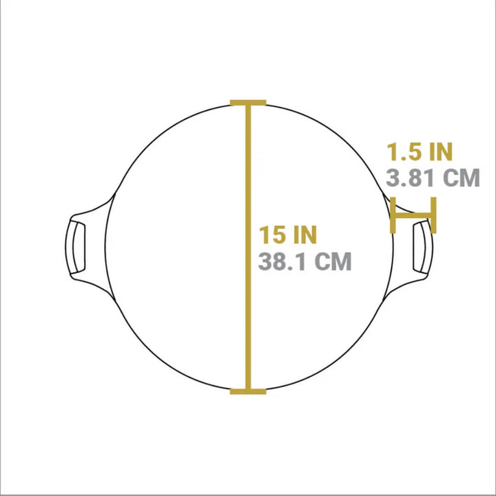 Lodge Cast Iron Pizza Pan 38cm