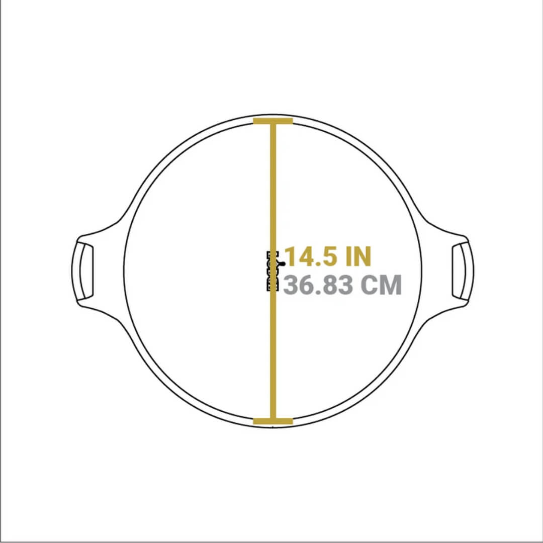 Lodge Cast Iron Pizza Pan 38cm