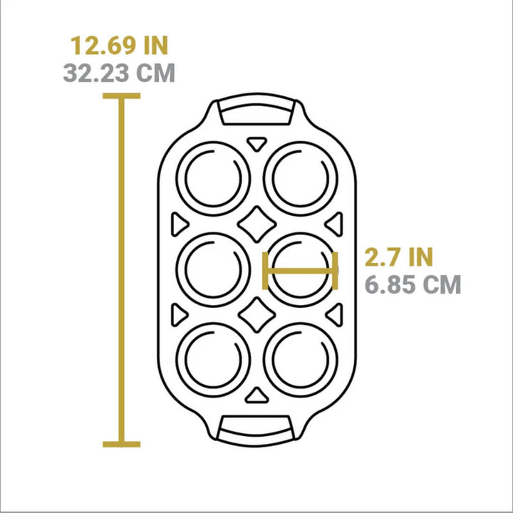 Lodge Cast Iron Muffin Pan