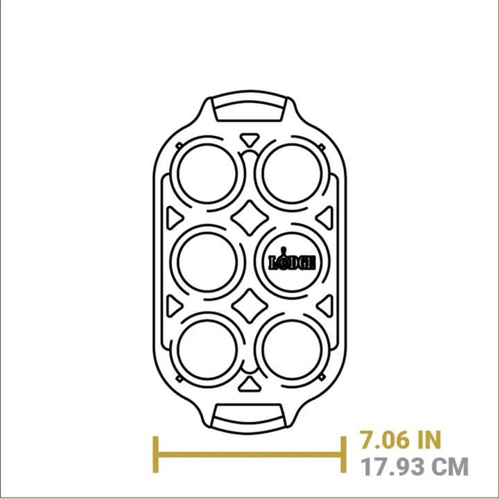 Lodge Cast Iron Muffin Pan