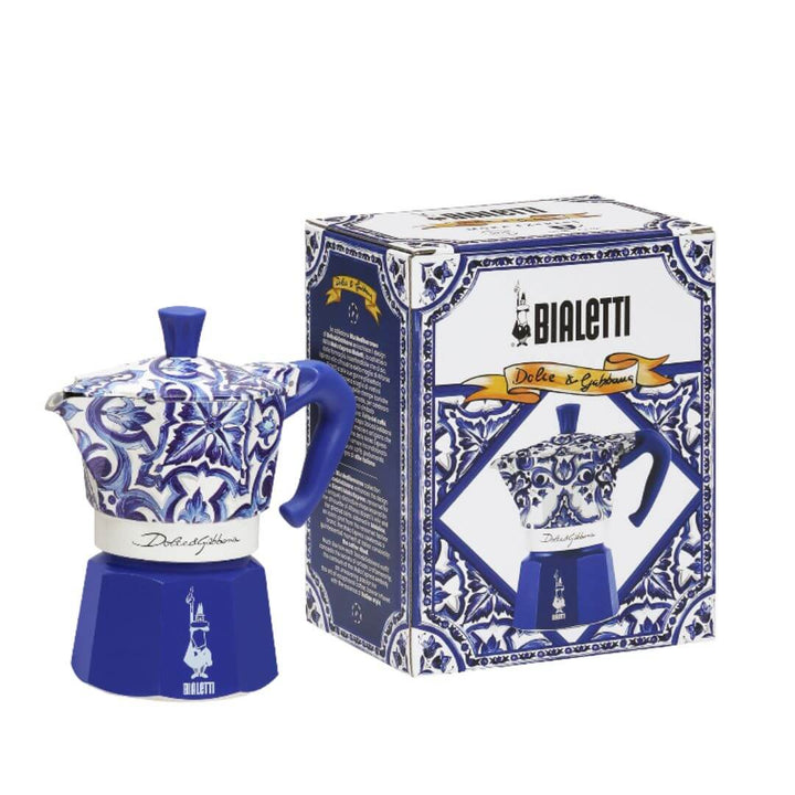 Bialetti Dolce&Gabbana Moka Express |  Blu Mediterraneo 3 Cup