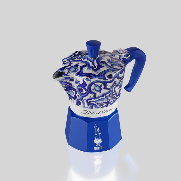 Bialetti Dolce&Gabbana Moka Express |  Blu Mediterraneo 3 Cup