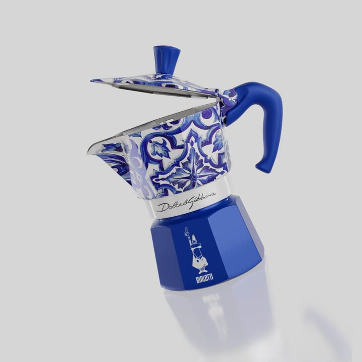 Bialetti Dolce&Gabbana Moka Express |  Blu Mediterraneo 3 Cup