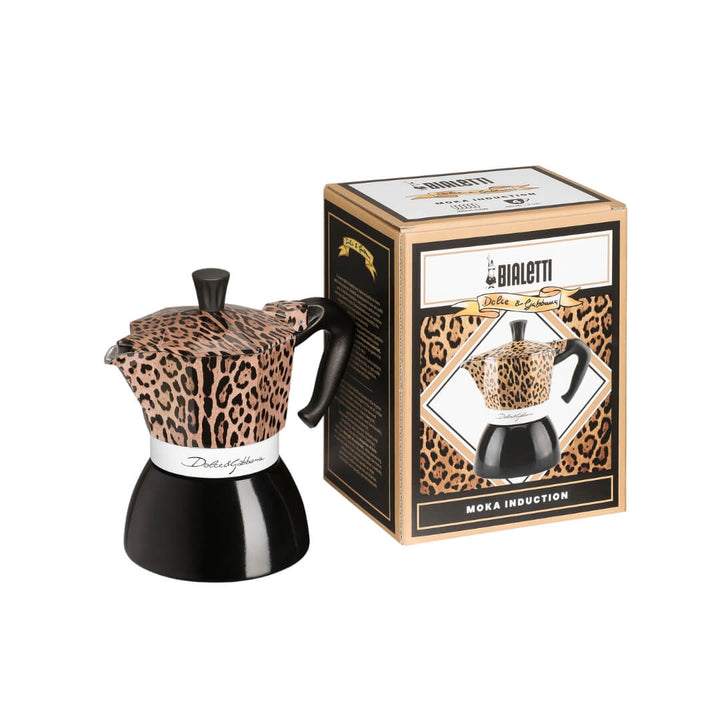Bialetti Dolce&Gabbana Moka Induction | Leopardo 4 Cup