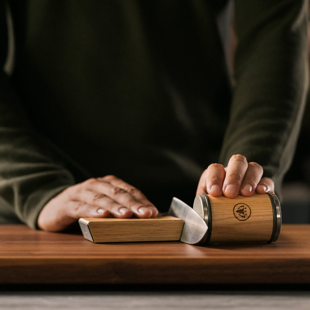 Horl 3 Oak Sharpener
