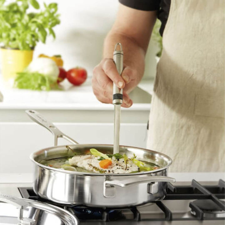 Demeyere Industry Conical Sauté Pan with Lid