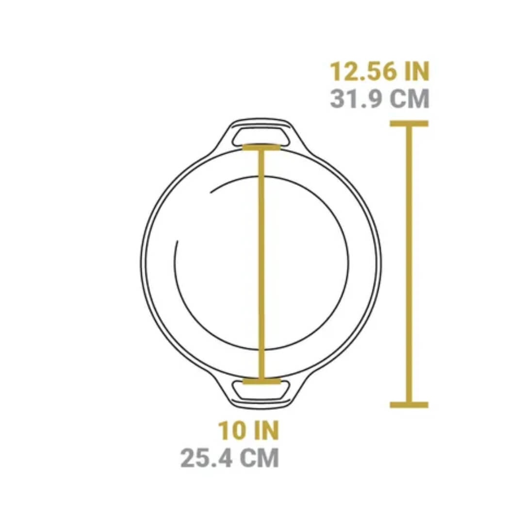 Lodge Cast Iron Double Dutch Oven 26cm