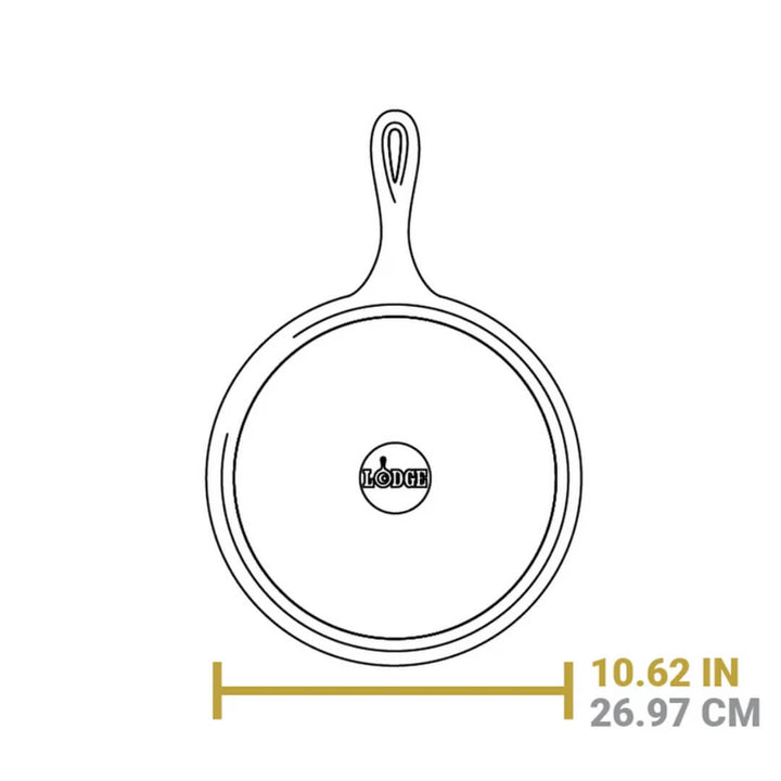 Lodge Round Griddle Pan 27cm