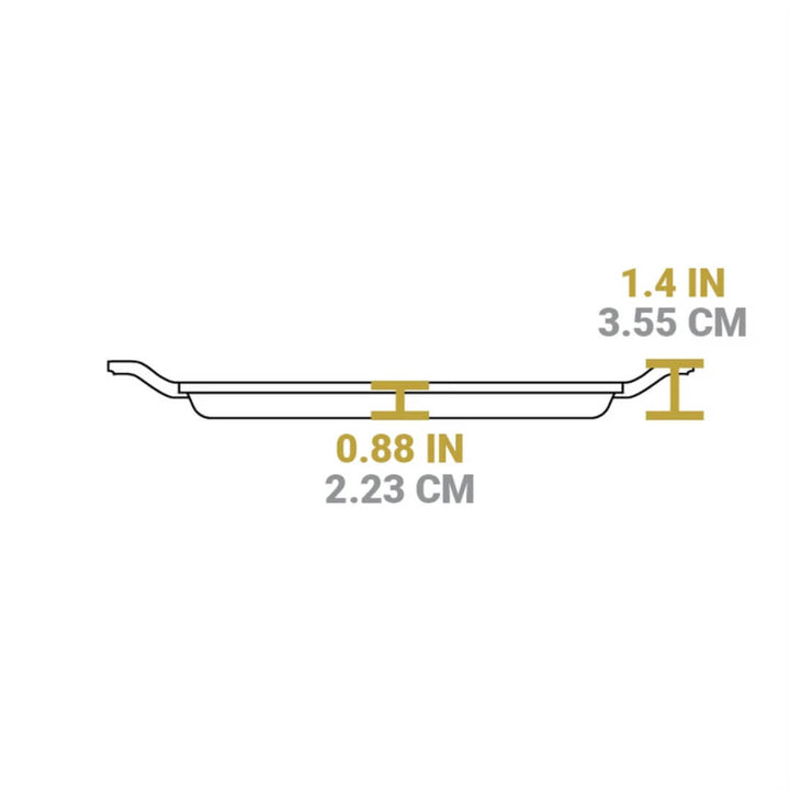 Lodge Chef Collection Square Grill Pan 28cm