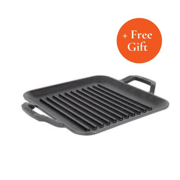 Lodge Chef Collection Square Grill Pan 28cm