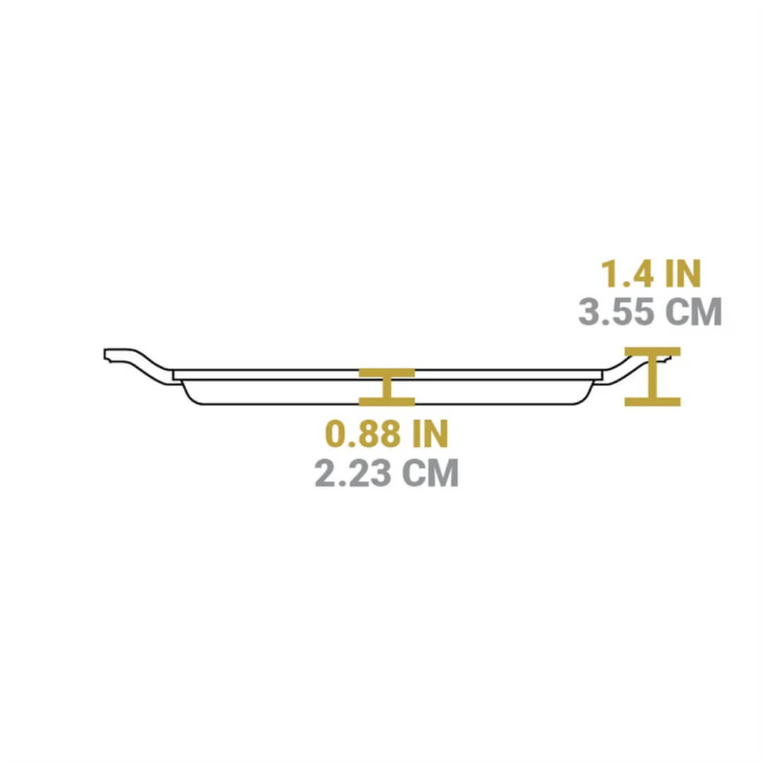 Lodge Chef Collection Square Griddle 28cm