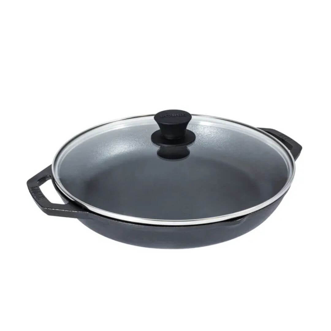 Lodge Chef Collection 30cm Pan with Glass Lid