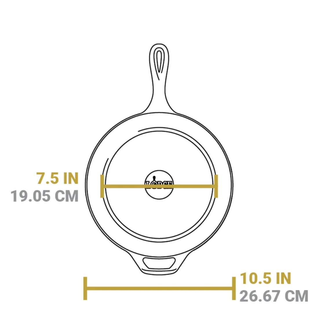 Lodge Cast Iron Combo Cooker 26cm