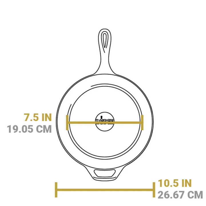 Lodge Cast Iron Combo Cooker 26cm