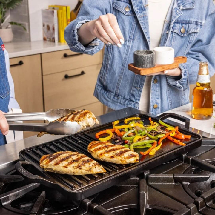Lodge Chef's Collection Single-Sided Grill & Griddle 49x25cm