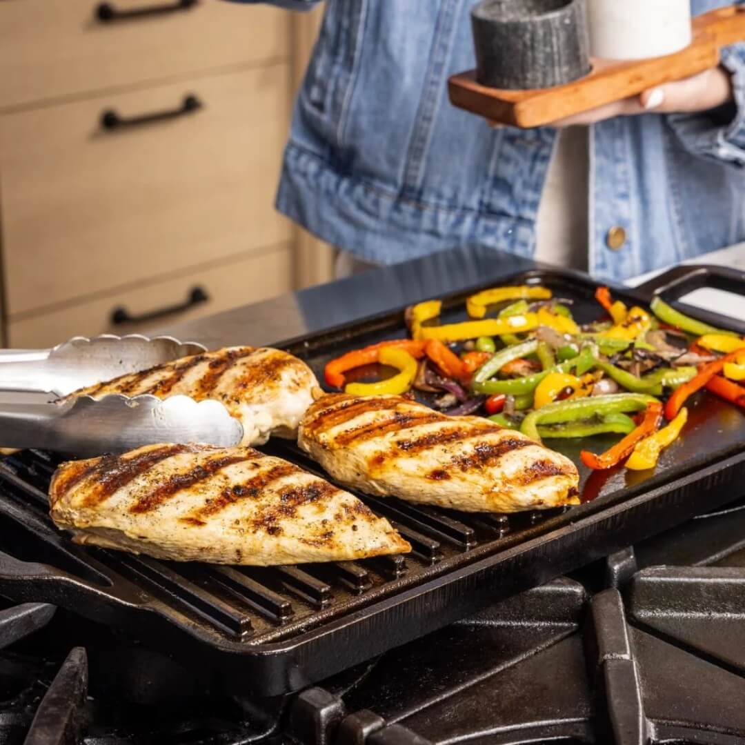 Lodge Chef's Collection Single-Sided Grill & Griddle 49x25cm