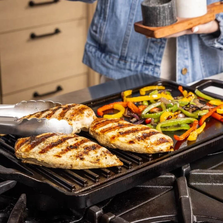 Lodge Chef's Collection Single-Sided Grill & Griddle 49x25cm