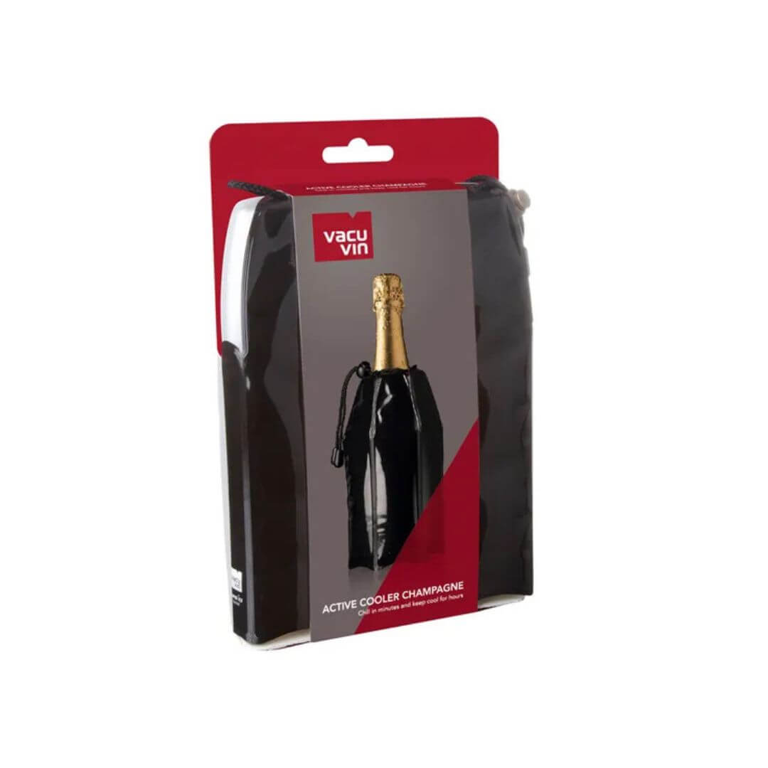 Vacu Vin Active Champagne Cooler Black