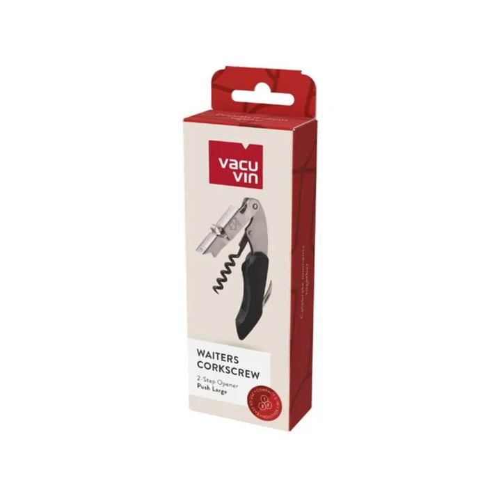 Vacu Vin Waiter's Large Push Corkscrew
