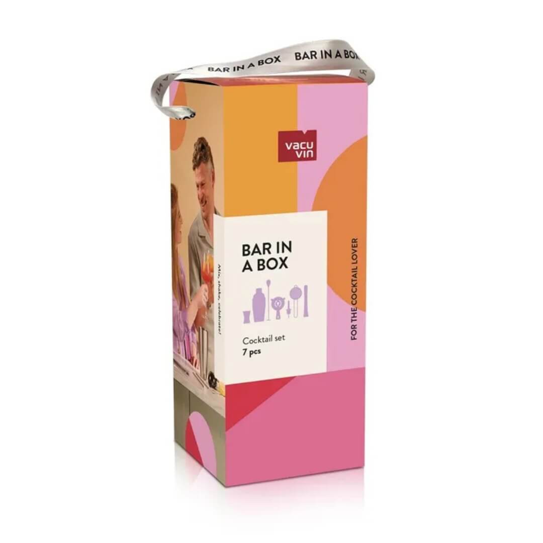 Vacu Vin Bartender Bar-in-a-Box Cocktail Set 7pce