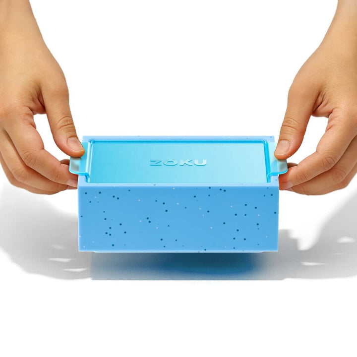 Zoku Jumbo Square Ice Cube Tray Blue