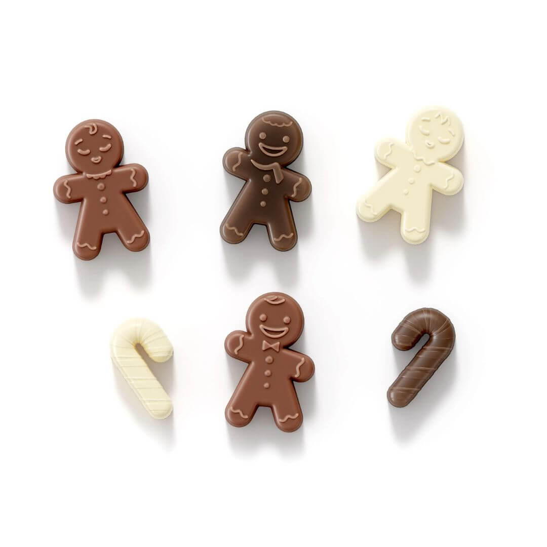 Zoku Chocolate Mould: Christmas Holiday Set of 2