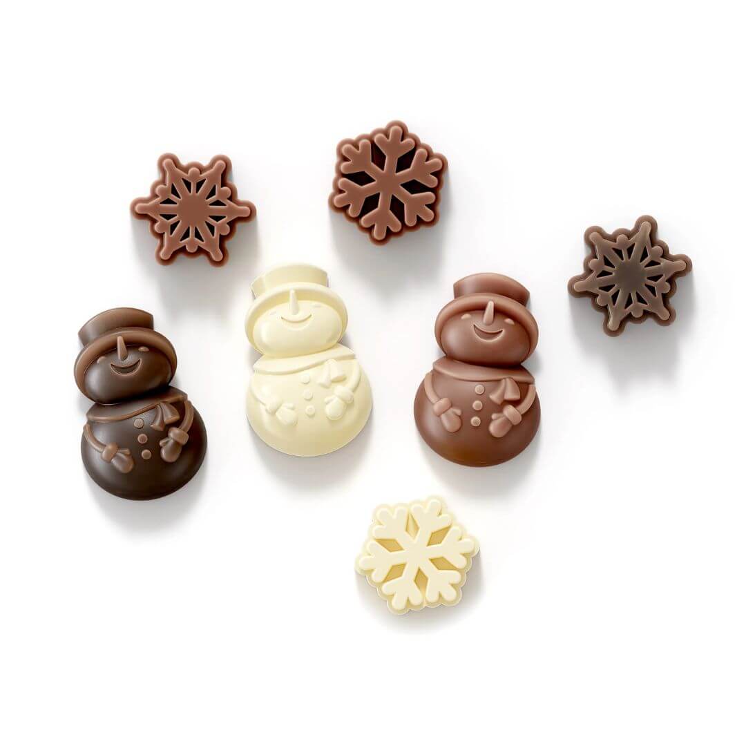 Zoku Chocolate Mould: Christmas Holiday Set of 2