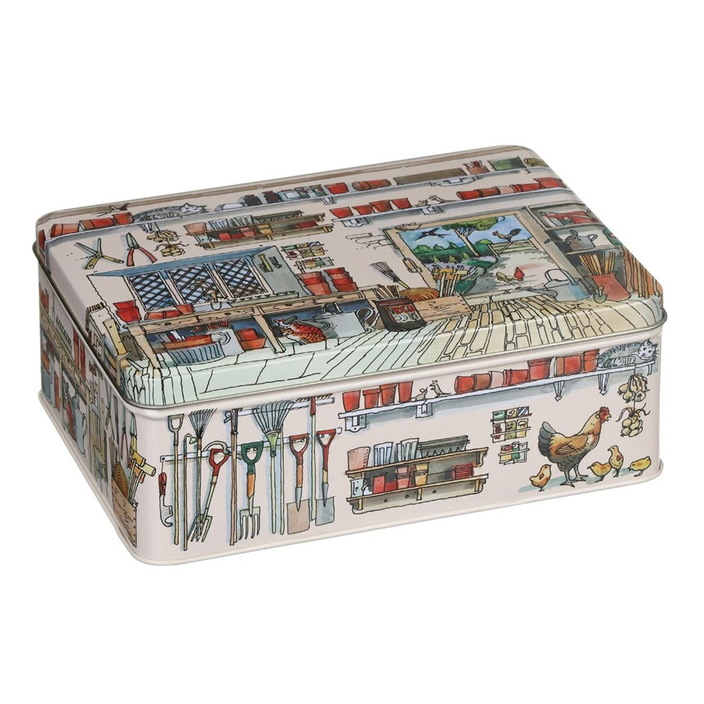 Emma Bridgewater Potting Shed Deep Rectangle Bakery Tin