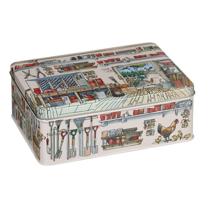 Emma Bridgewater Potting Shed Deep Rectangle Bakery Tin