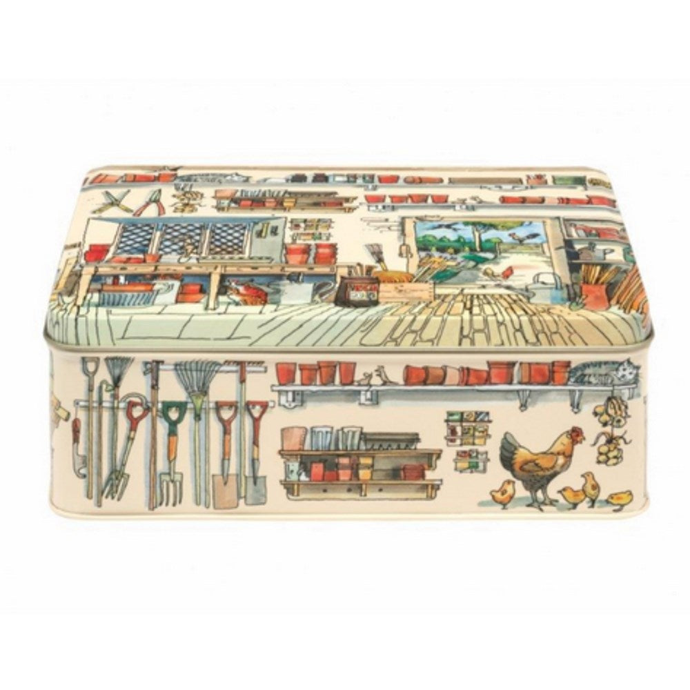 Emma Bridgewater Potting Shed Deep Rectangle Bakery Tin