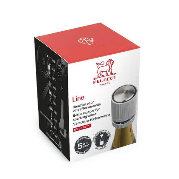 Peugeot Line Spakling Bottle Stopper