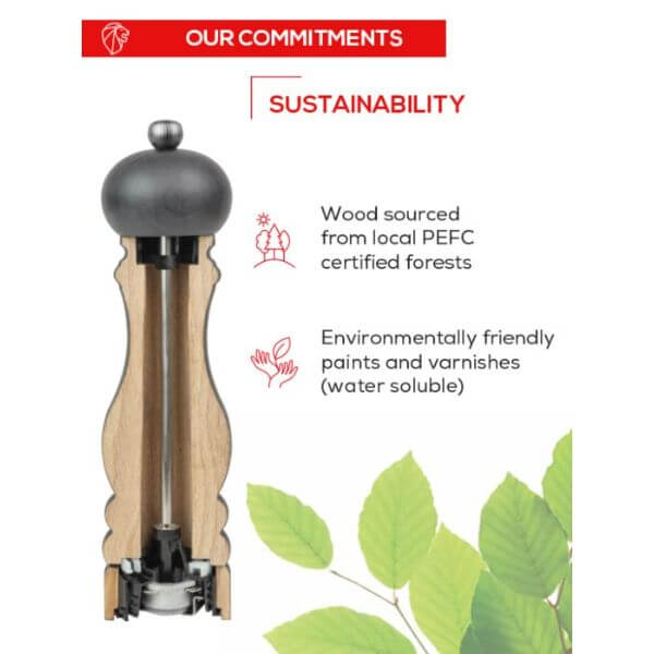Peugeot Line Mill 12cm Natural