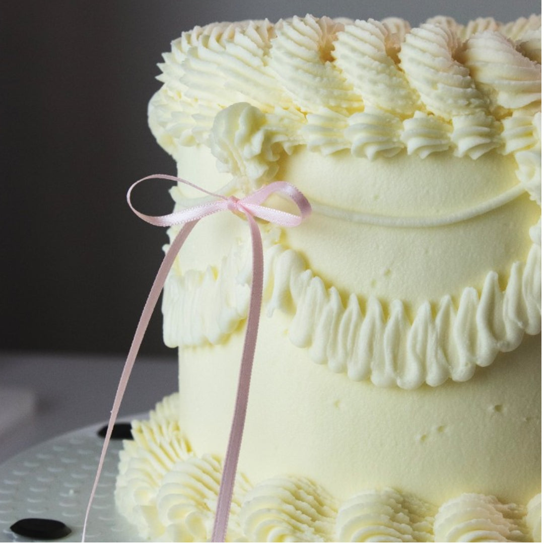 PME Ribbon Bow Cake Toppers Light Pink (8pk)