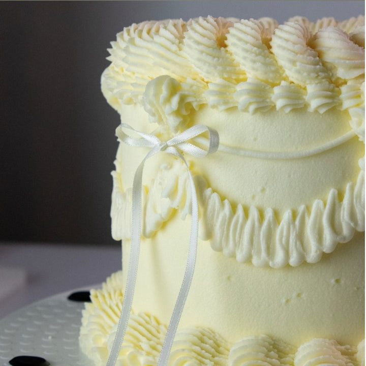 PME Ribbon Bow Cake Toppers  White (8pk)