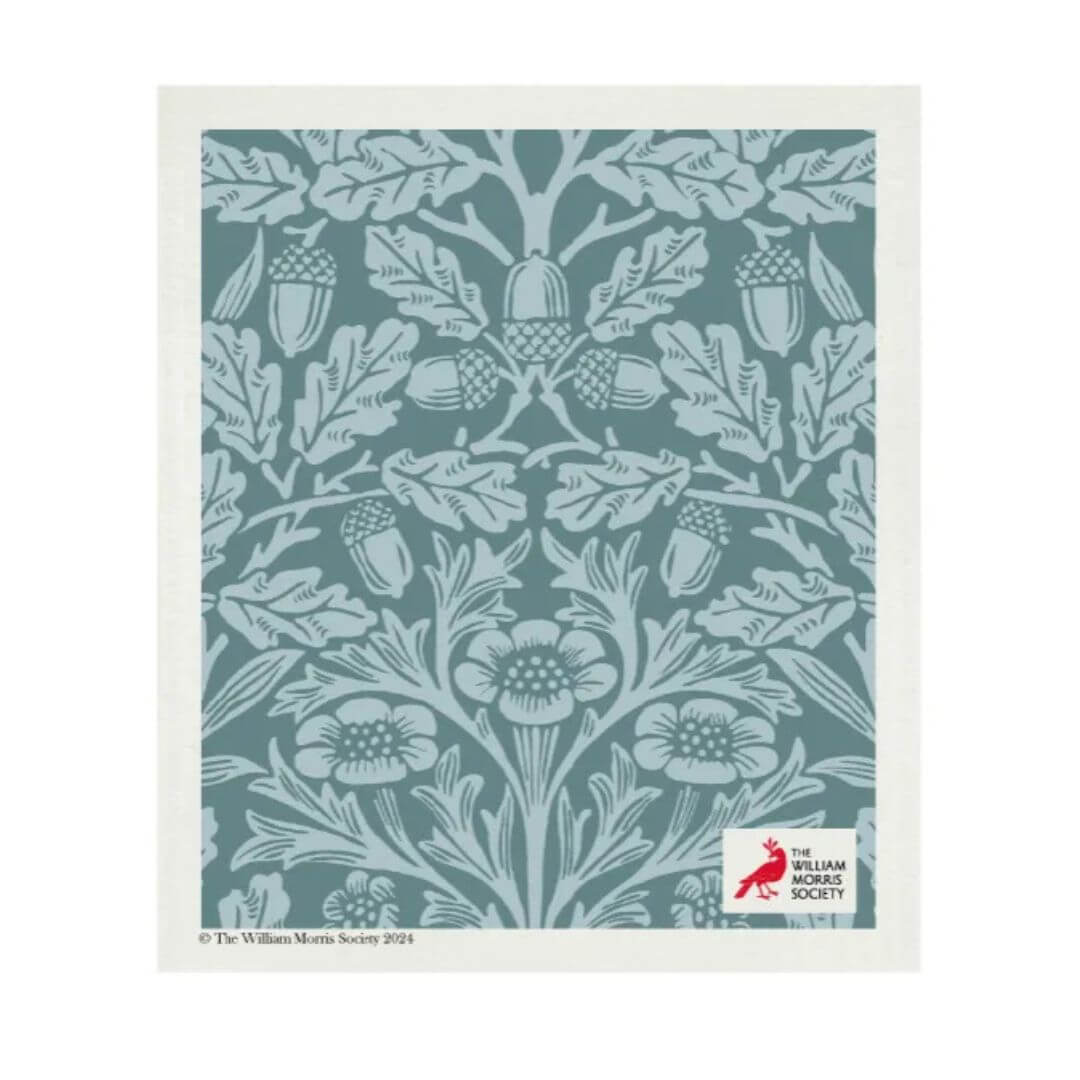 William Morris Acorn Swedish Dish Cloth