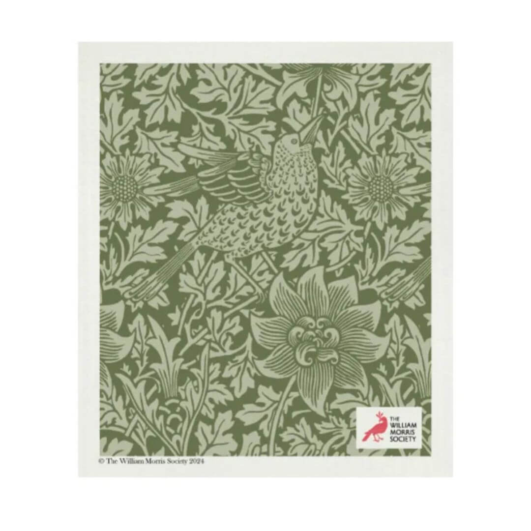William Morris Bird & Anemone Swedish Dish Cloth