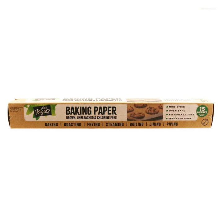 Mrs Rogers Parchment Roll Baking Paper 15mx30cm