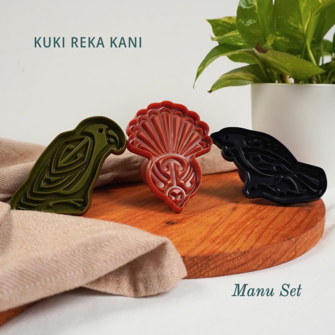 Kuki Reka Kani Manu Cookie Cutters Set of 3