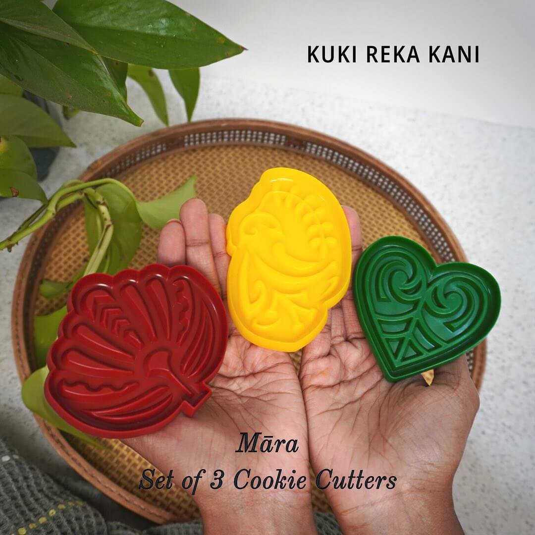 Kuki Reka Kani Māra Cookie Cutters Set of 3