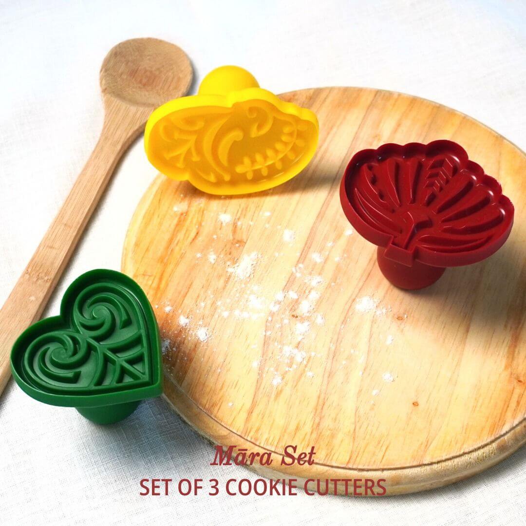 Kuki Reka Kani Māra Cookie Cutters Set of 3