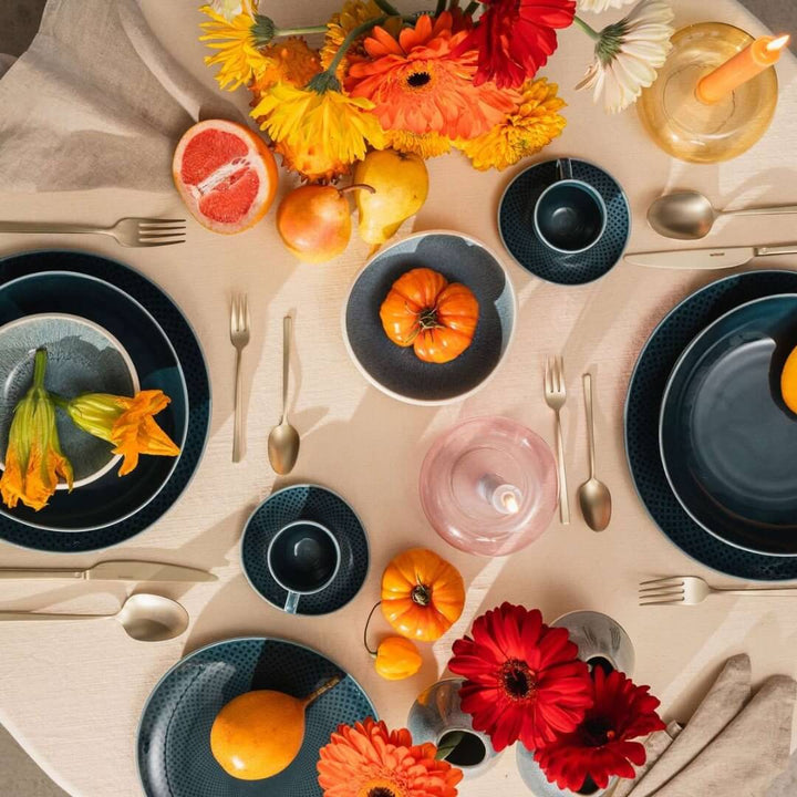 Rosenthal Junto Deep Plate Ocean Blue 25cm