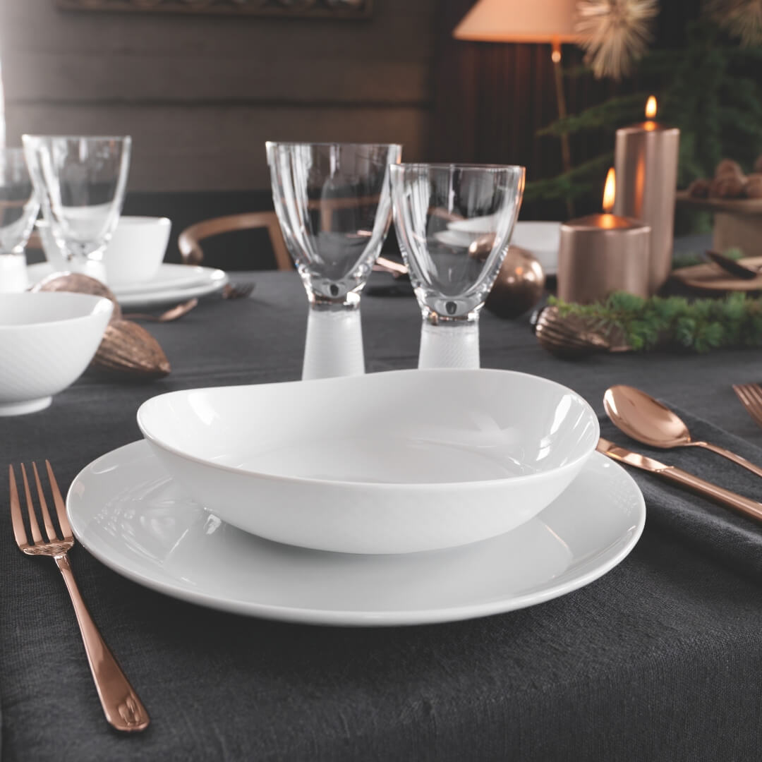 Rosenthal Junto Deep Plate White 33cm