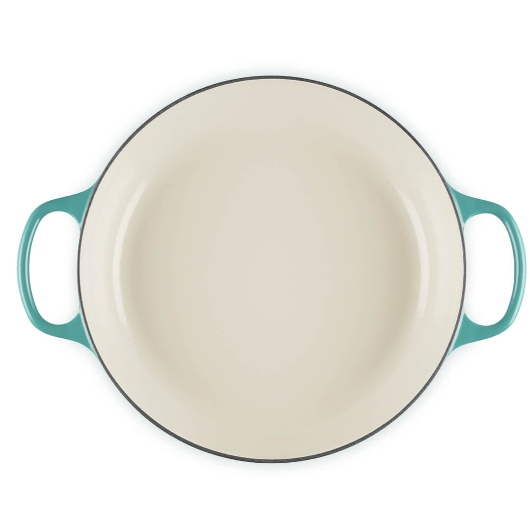 Le Creuset Signature Round Casserole Bleu Riviera