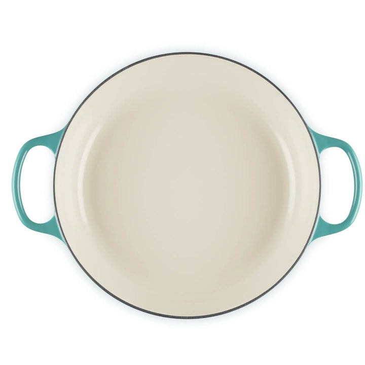 Le Creuset Signature Round Casserole Bleu Riviera