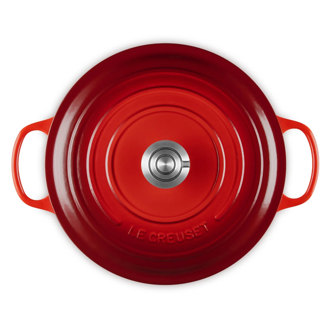 Le Creuset Signature Round Casserole Cerise