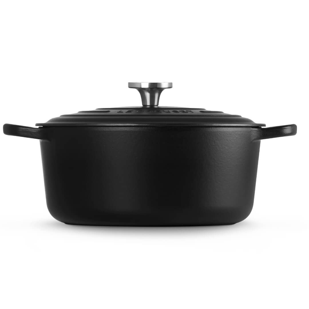 Le Creuset Signature Round Casserole Satin Black
