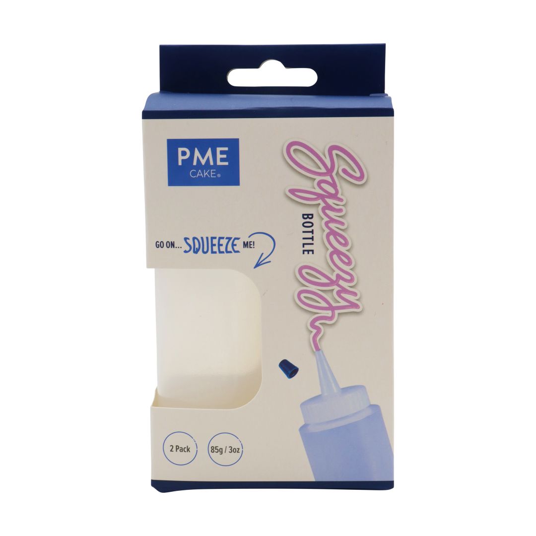 PME Plastic Squeeze Bottles 85g 2pk