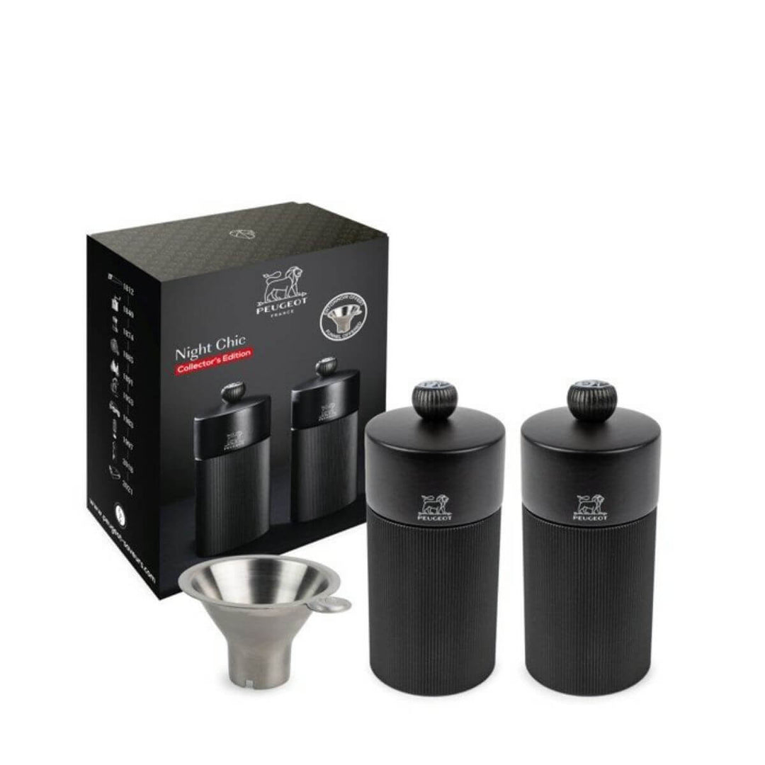 Peugeot Line Mill Night Chic Set 12cm Duo Black